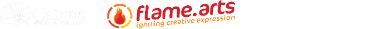 Cairns Regional Council, Flame Arts and Northsite Logos
